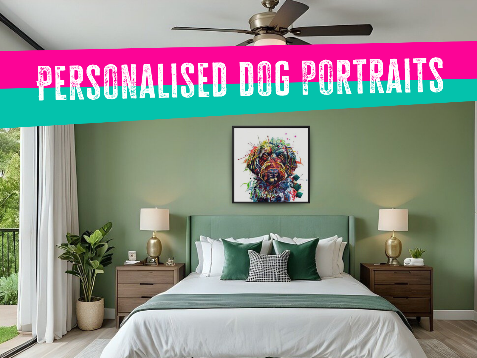 Dog Portraits | Dog Paintings | Animal Wall Art
