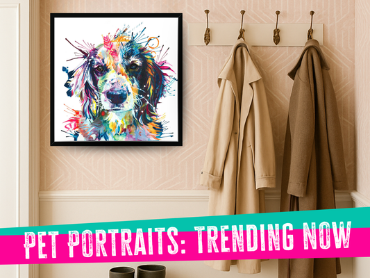 pet portrait | dog painting