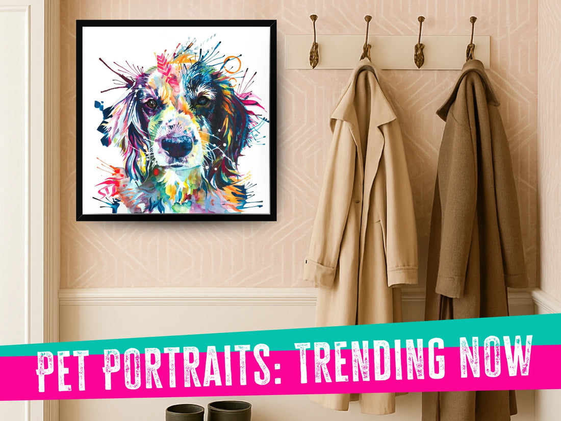 pet portrait | dog painting