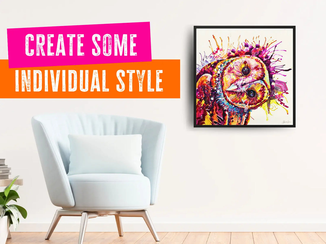 How to Add Some Individual Style to Your Home: Incorporating Colourful Wall Art Prints
