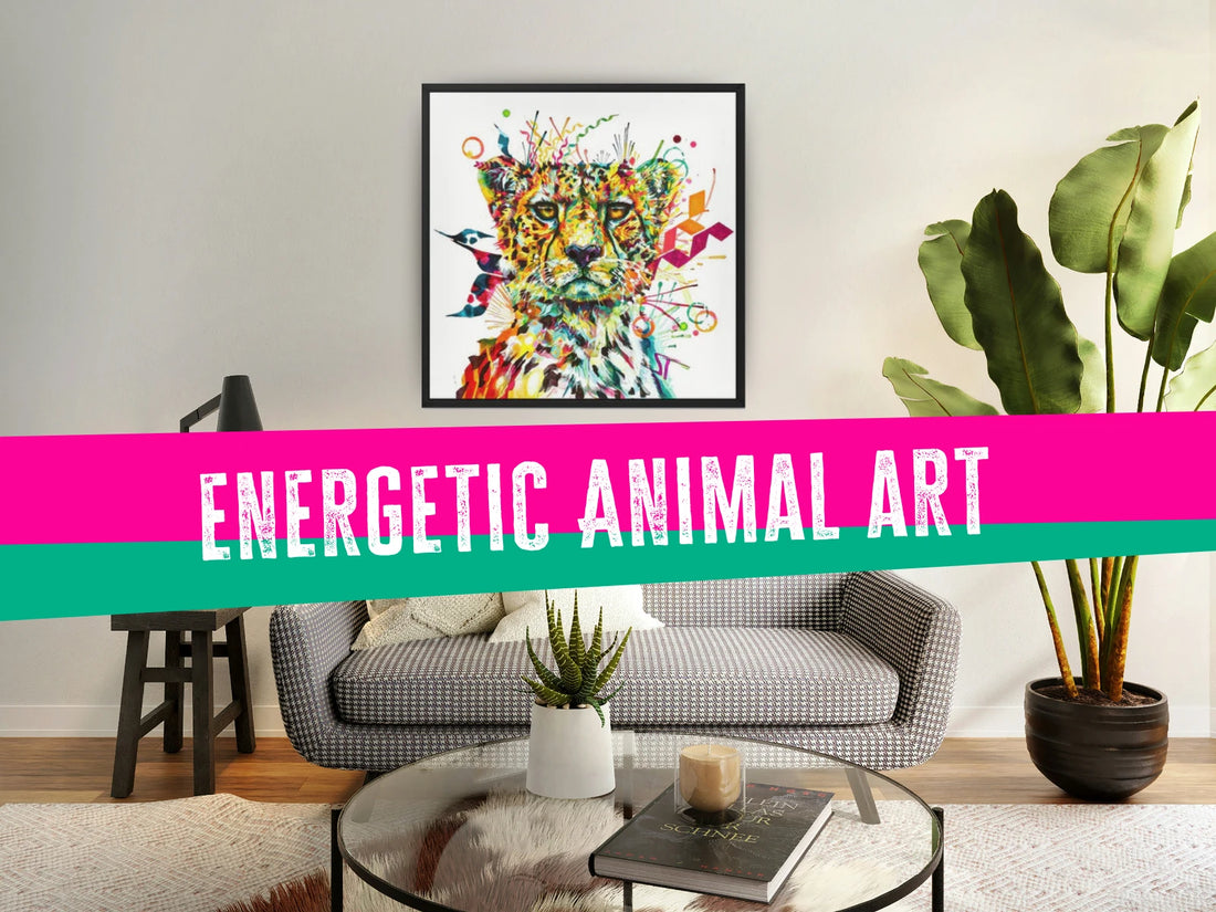 wildlife art, animal art, leopard artwork