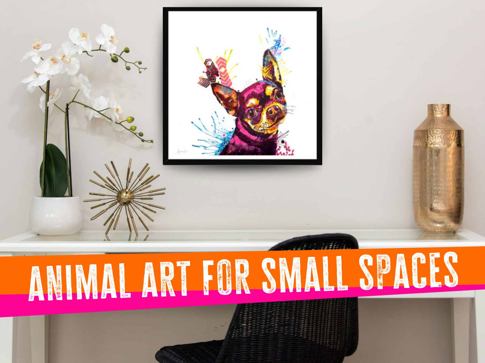 dog painting, pet portrait