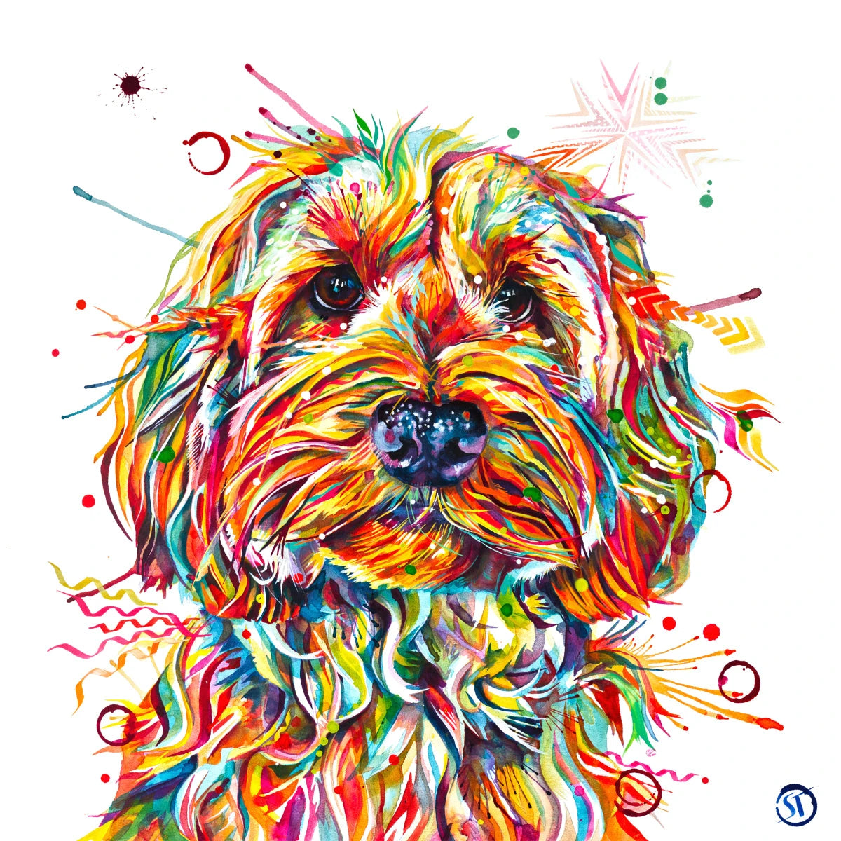 Labradoodles Sarah Taylor Art
