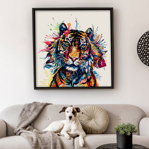 Colourful Highland Cow Painting | Dog Portrait Pet Artist | Animal Art ...