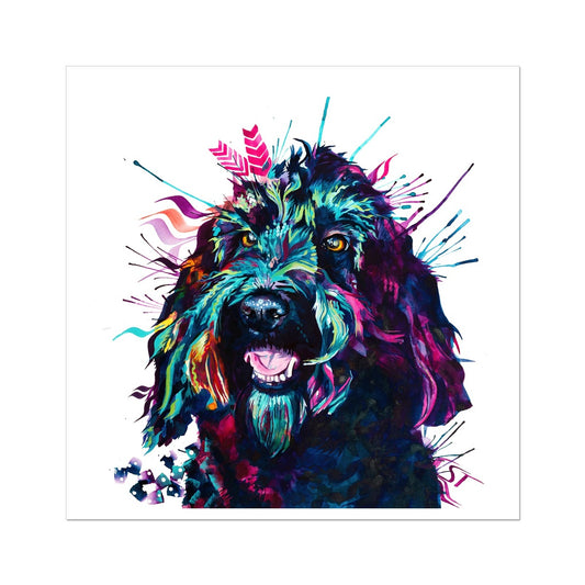 Alfie the Cockapoo Fine Art Print