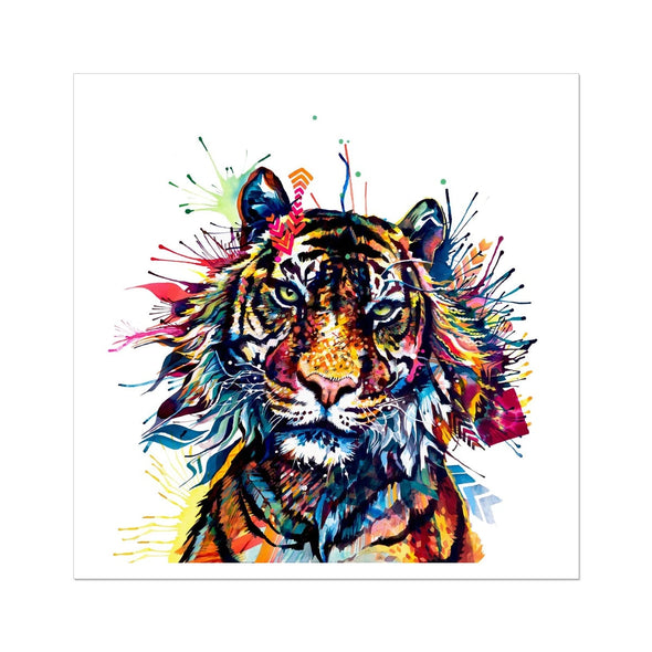 Tiger Art | Wall Art | Animal Art | Animal Artwork | Pet Portrait 