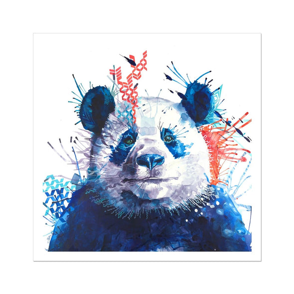 Panda Artwork | Wall Art | Animal Art | Animal Artwork | Pet Portrait 