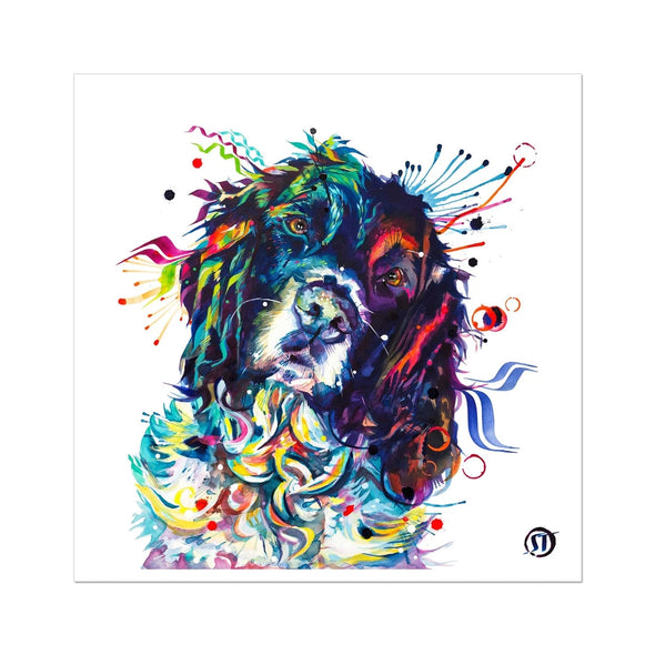 Thorin the Springer Spaniel Fine Art Print Sarah Taylor Art