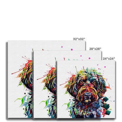 Ben the Labradoodle Canvas