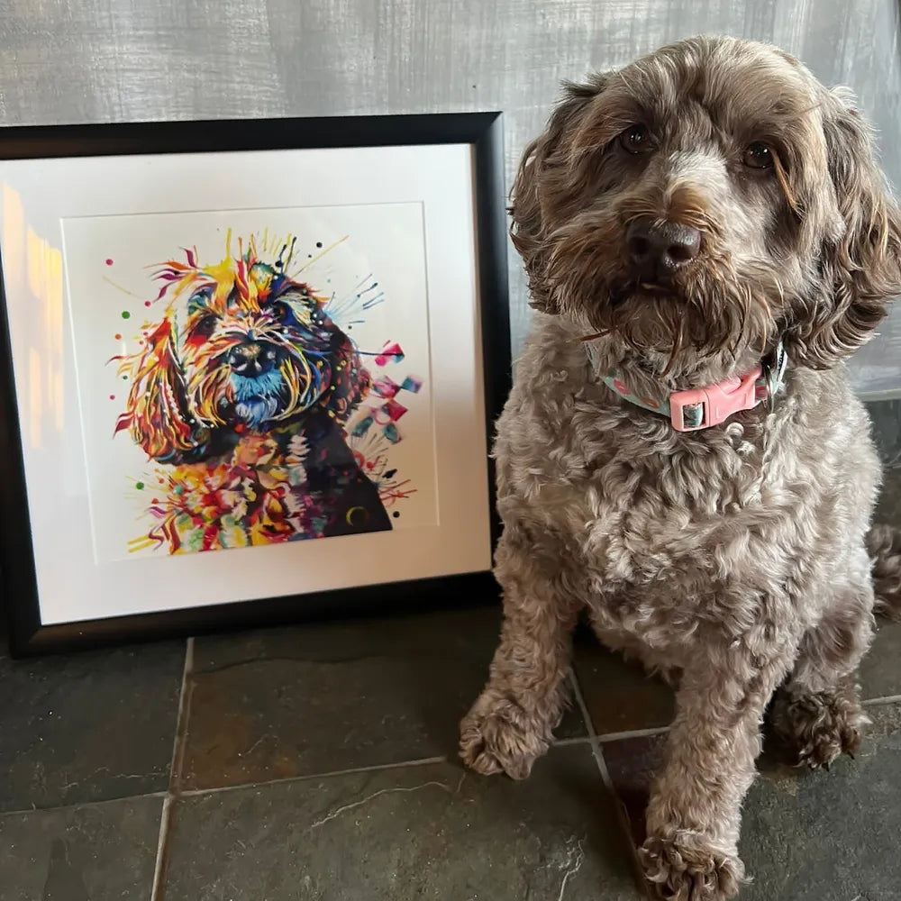 Barney the Cockapoo Artwork | Dog Painting | Pet Portrait – Sarah ...