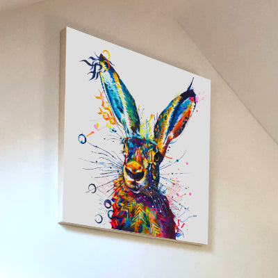 Animal Wall Art | Wall Art | Rabbit Prints | Modern Art | Pet Portraits | Framed Prints | Animal Print