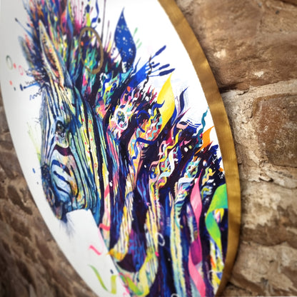 Debra the Zebra Original painting