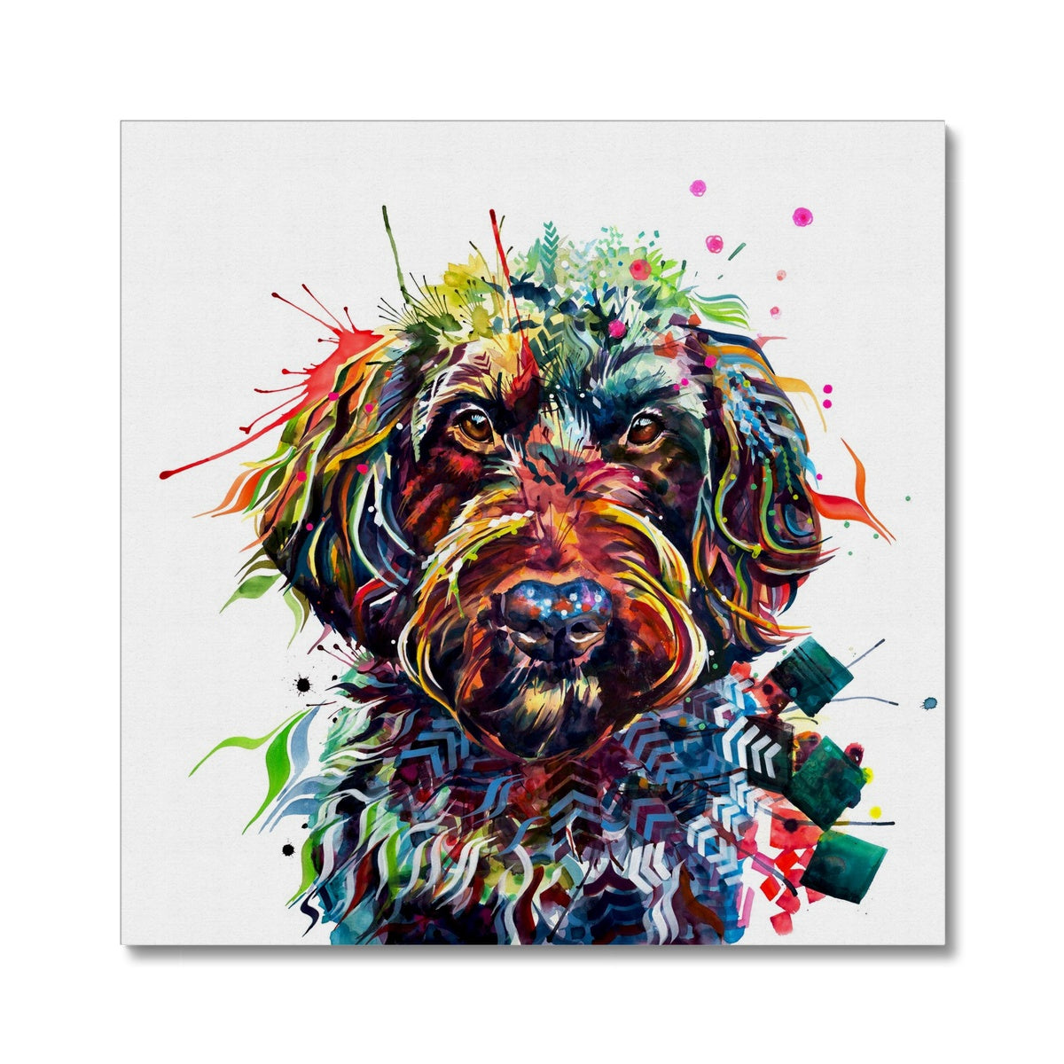 Ben the Labradoodle Canvas