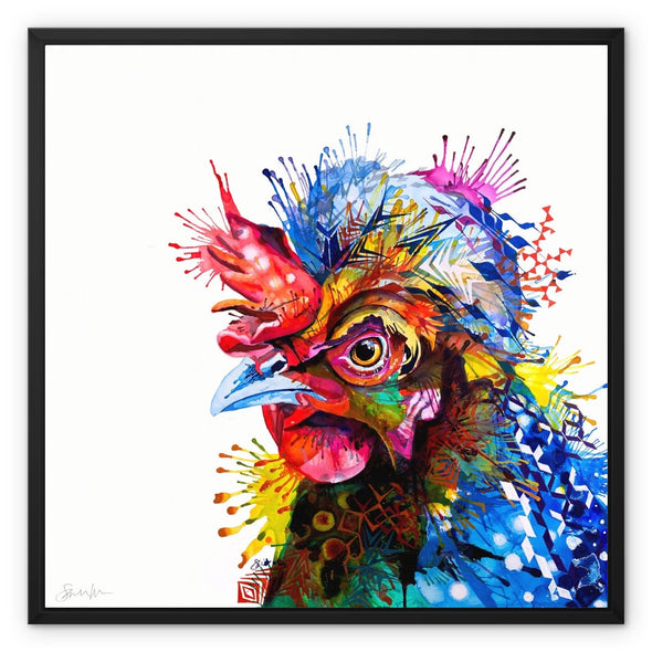 Chicken Painting | Hen Art | Wall Art | Animal Art | Animal Artwork | Pet Portrait 