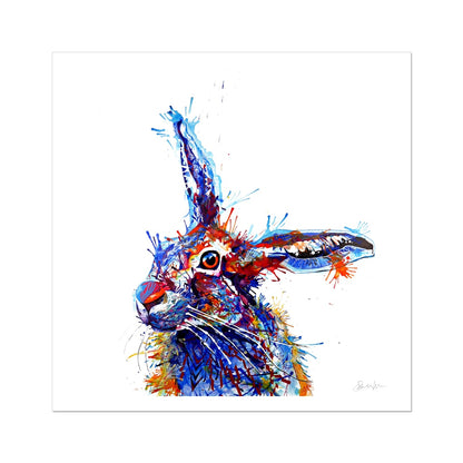 Barnaby the Hare Fine Art Print