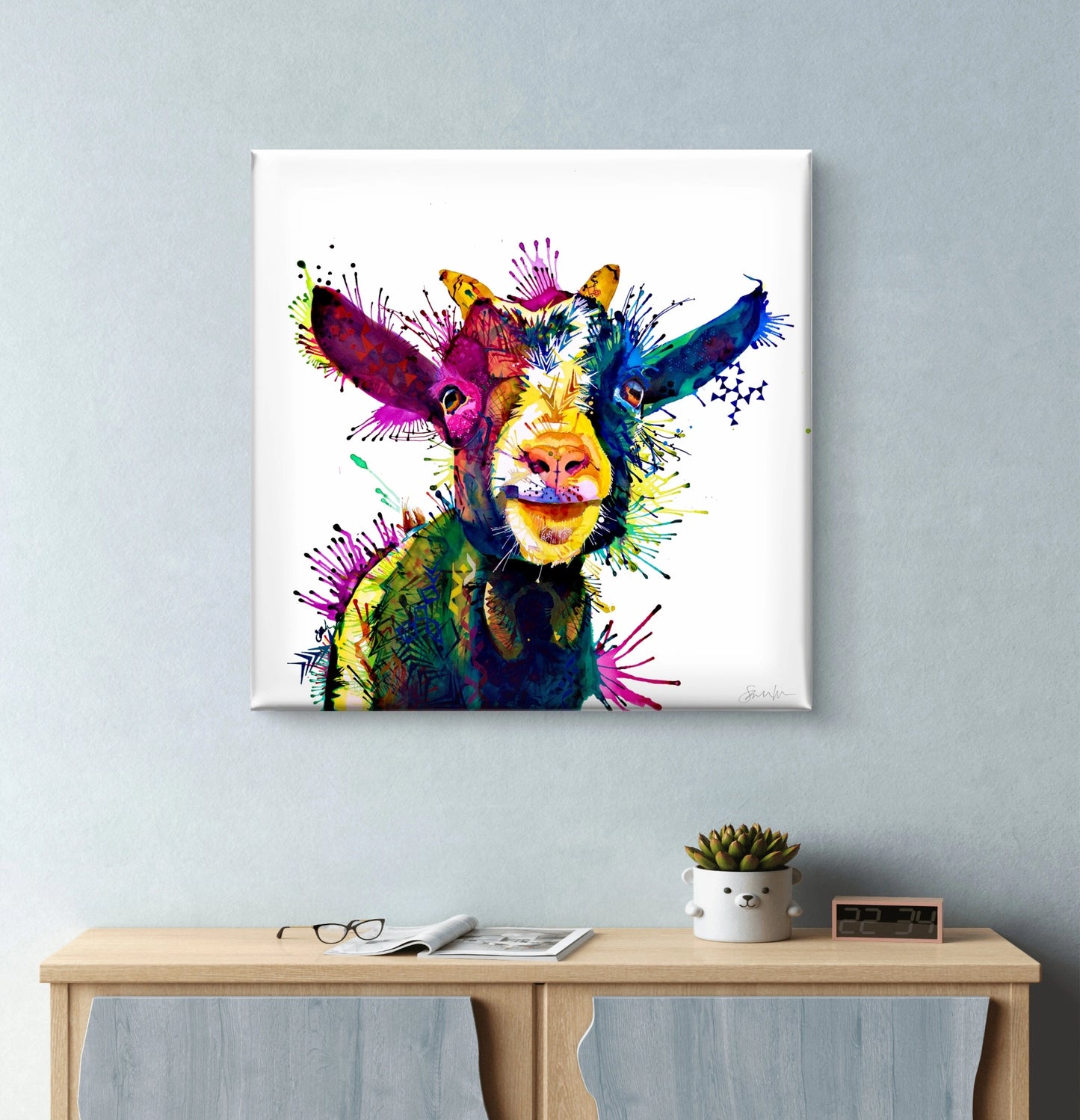 Wall Art | Framed Prints | Sarah Taylor | Modern Art | Framed Wall Art | Pet Portrait Artists | Pet Portraits | Art Commissions