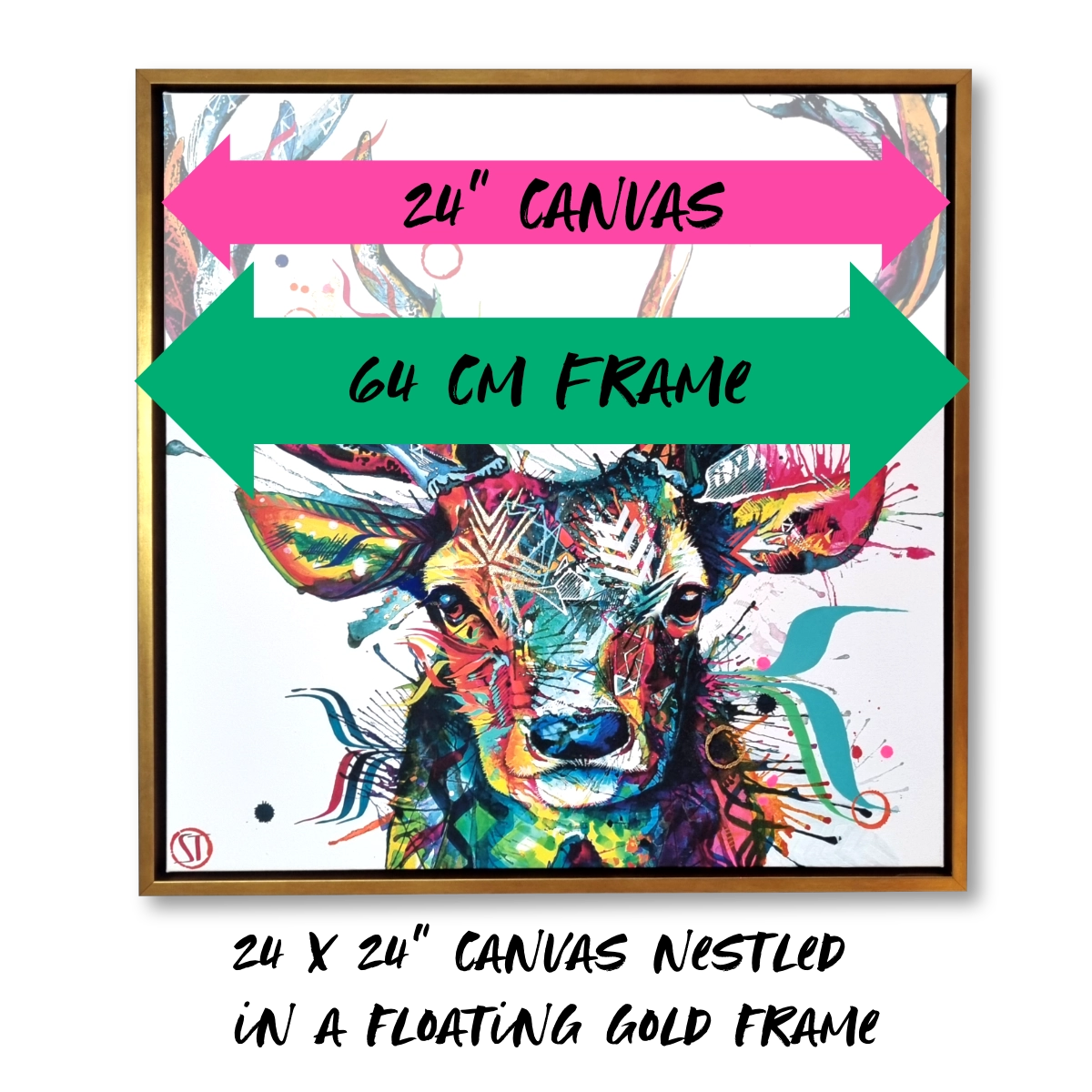 Vincent – Hand-Embellished Framed Canvas (Limited Edition)