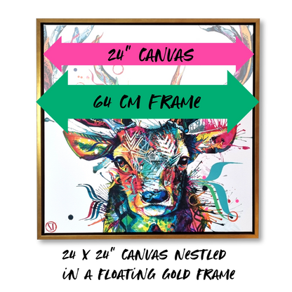 Vincent – Hand-Embellished Framed Canvas (Limited Edition)