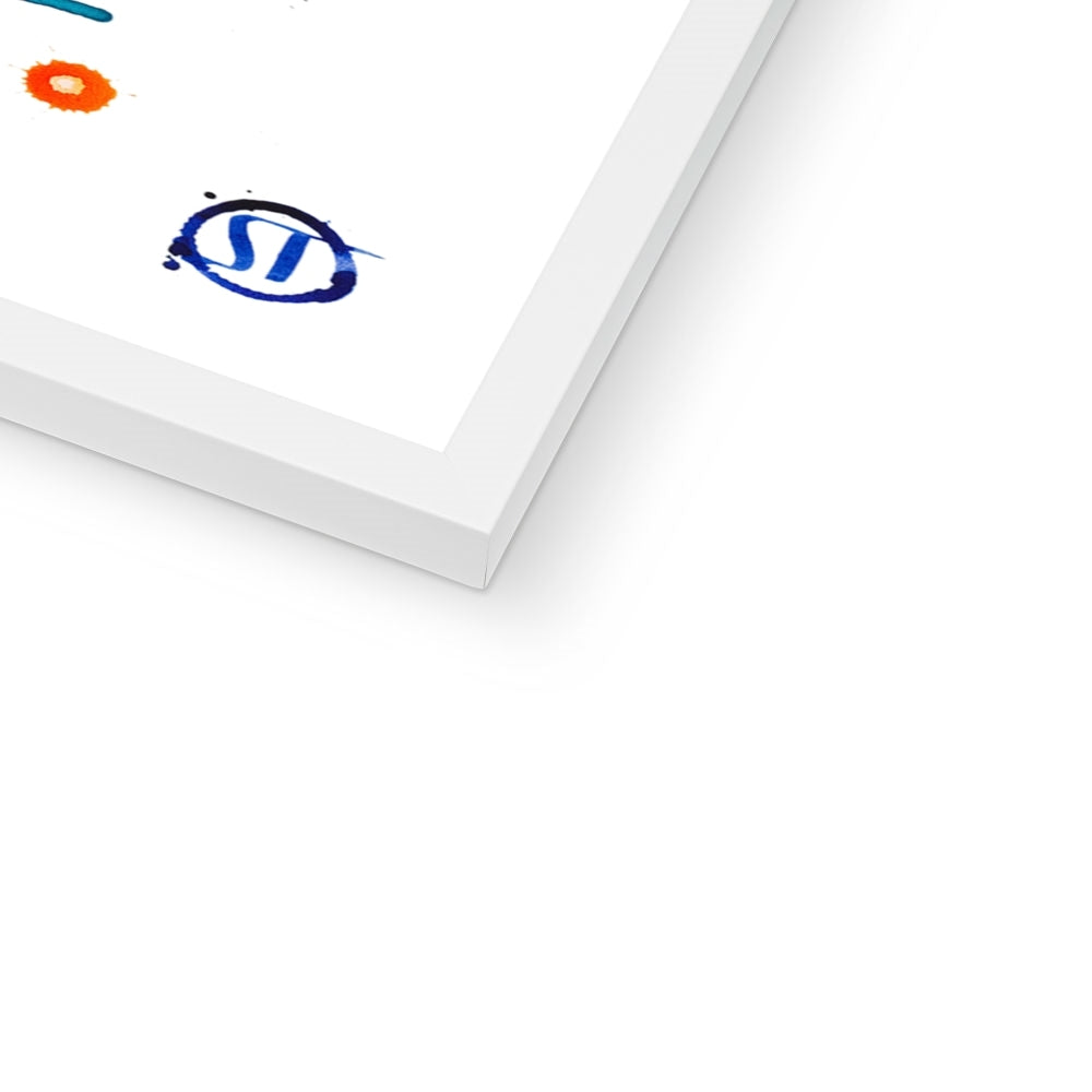 white frame detail