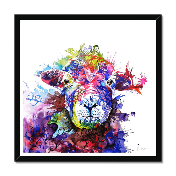 Framed Art | Animal Art | Wall Art | Sarah Taylor | Colourful Animal Art | Animal Picture