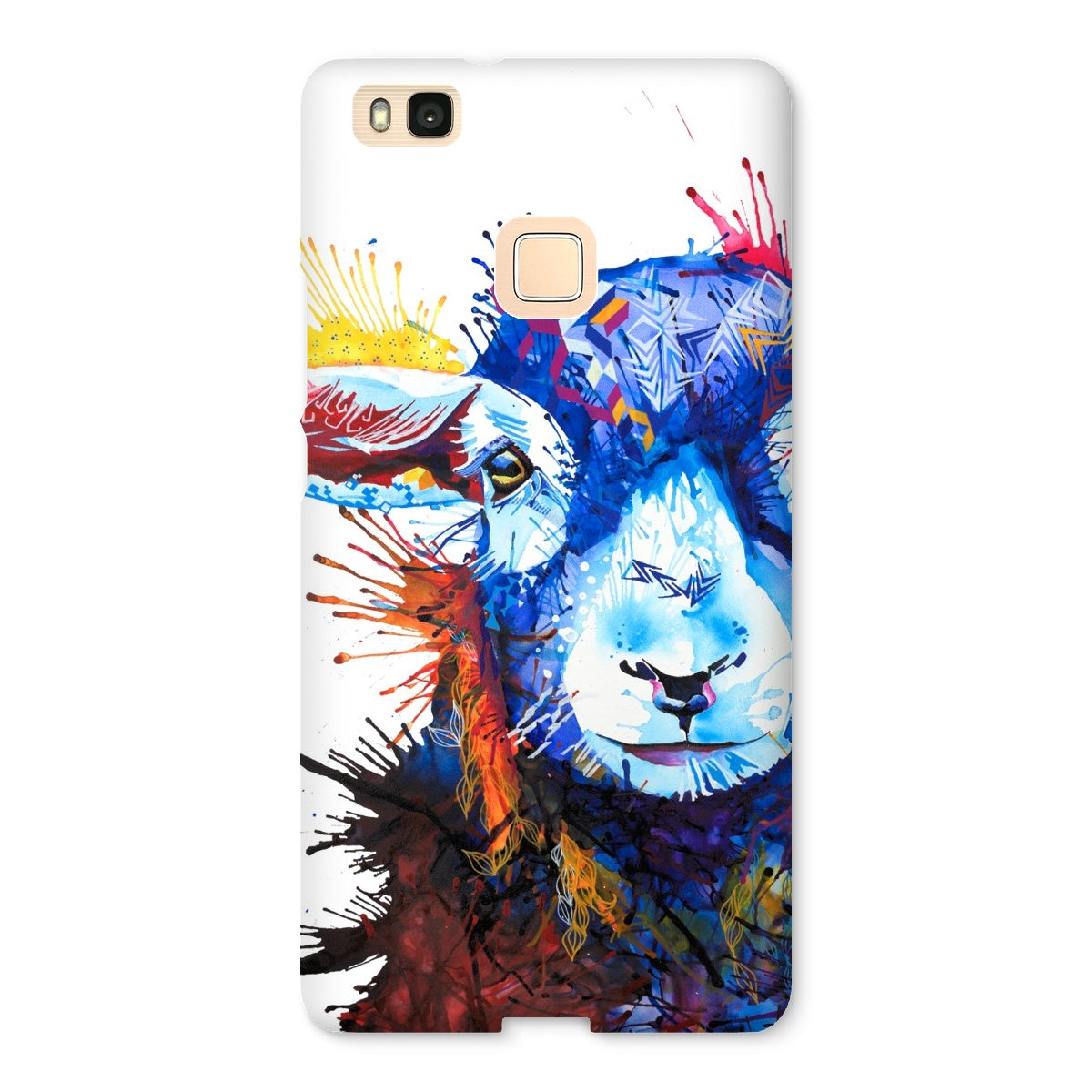 Florence the Sheep Phone Case Animal Phone Cases Sheep Artwork