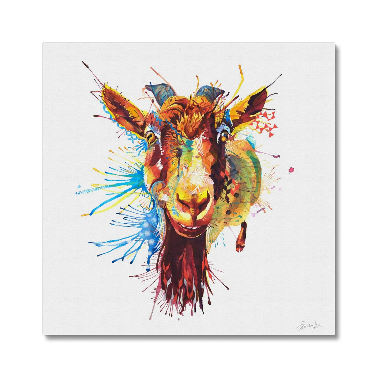 Nanny Goat Bluff Canvas-Fine art-Sarah Taylor Art