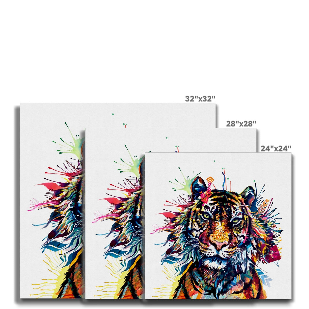 Clifford the Tiger Canvas