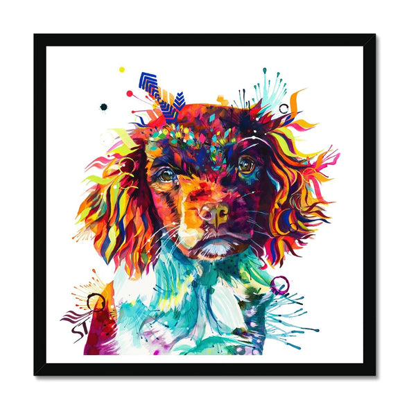 Wallart | Dog Drawings | Modern Art | Pet Portraits | Framed Wall Art | Dog Artwork