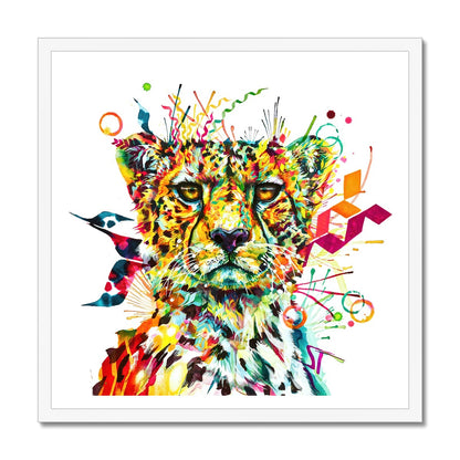 Zola the Cheetah Framed Print