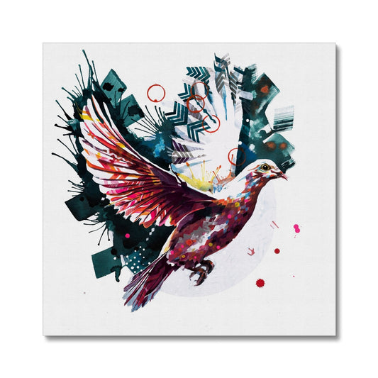 The Dove from Above Canvas-Fine art-Sarah Taylor Art