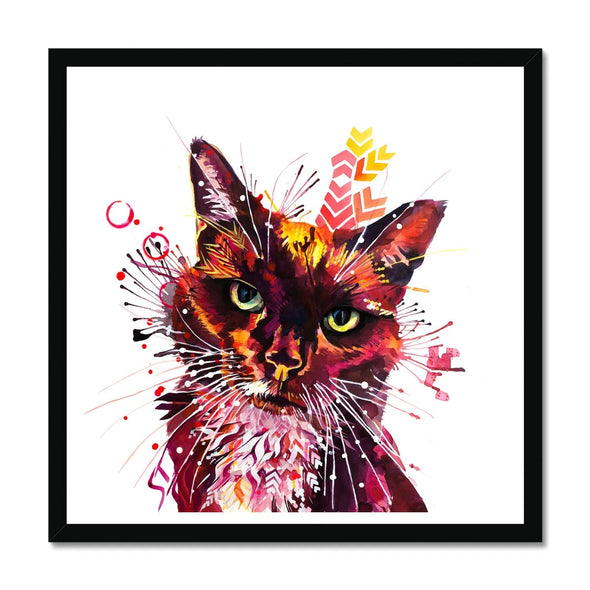Wall Art | Cat Artwork | Sarah Taylor | Wall Prints | Framed Wall Art | Framed Prints | Abstract Wall Art