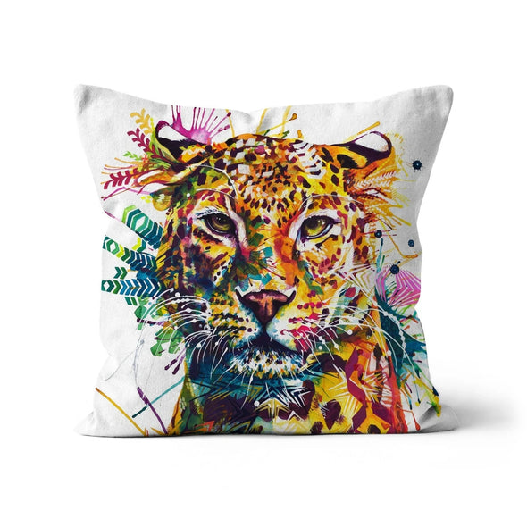 Animal Cushions | Cat Painting | Cat Artwork | Wildlife Art |  Animal Art | Sarah Taylor | Animal Pictures