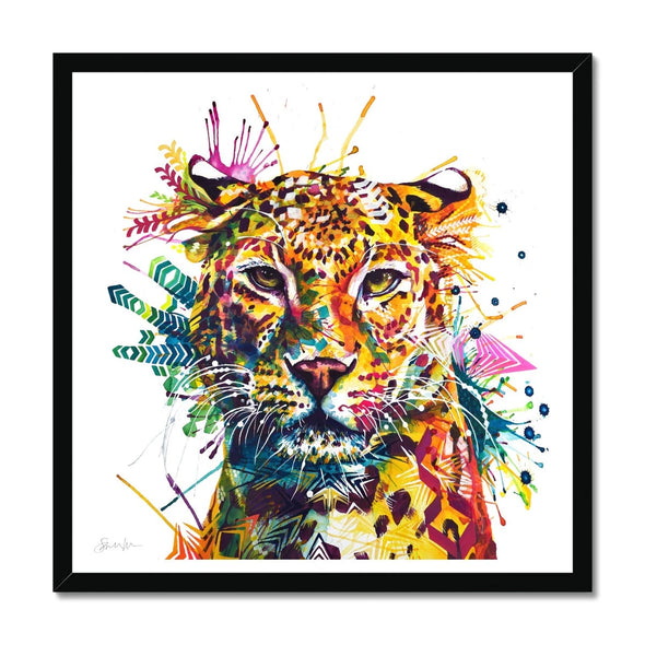 Wall Art | Cat Artwork | Cat Painting | Sarah Taylor | Framed Art | Animal Portraits | Modern Art
