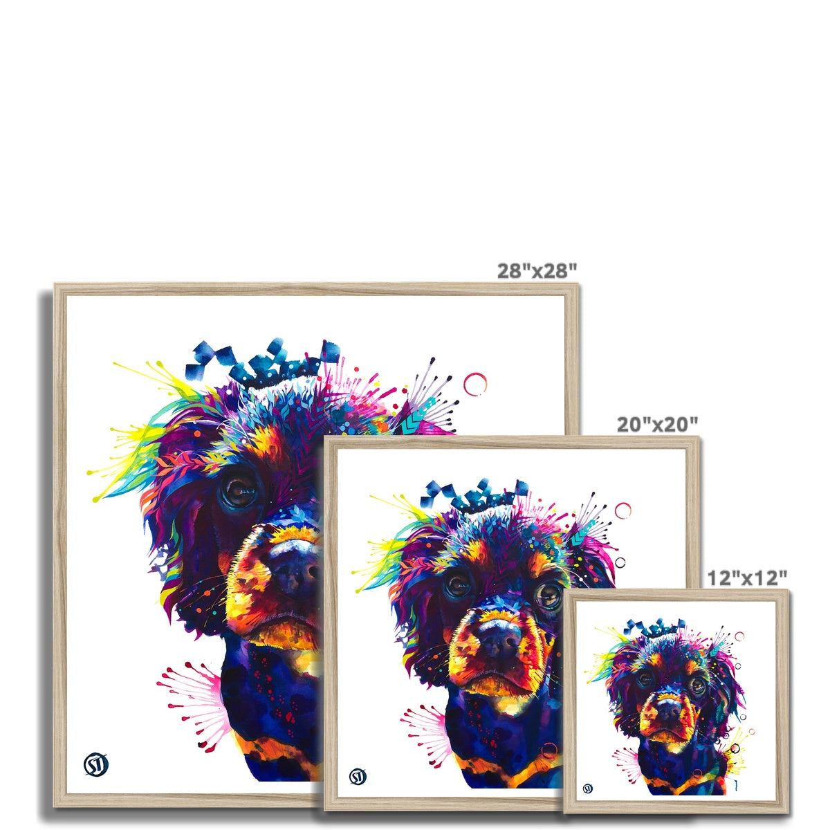 Cavalier King Charles Prints | Colourful Art Prints | Commission A Painting