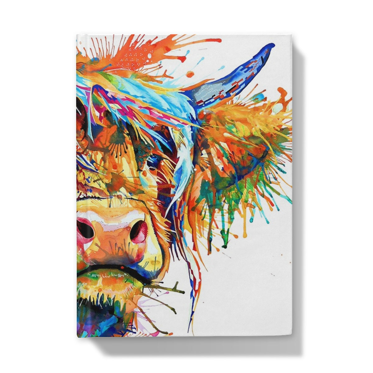 Highland Cow Painting | Highland Cow Painting (UK) | Animal Artwork | Highland Cattle Cushions | Sarah Taylor
