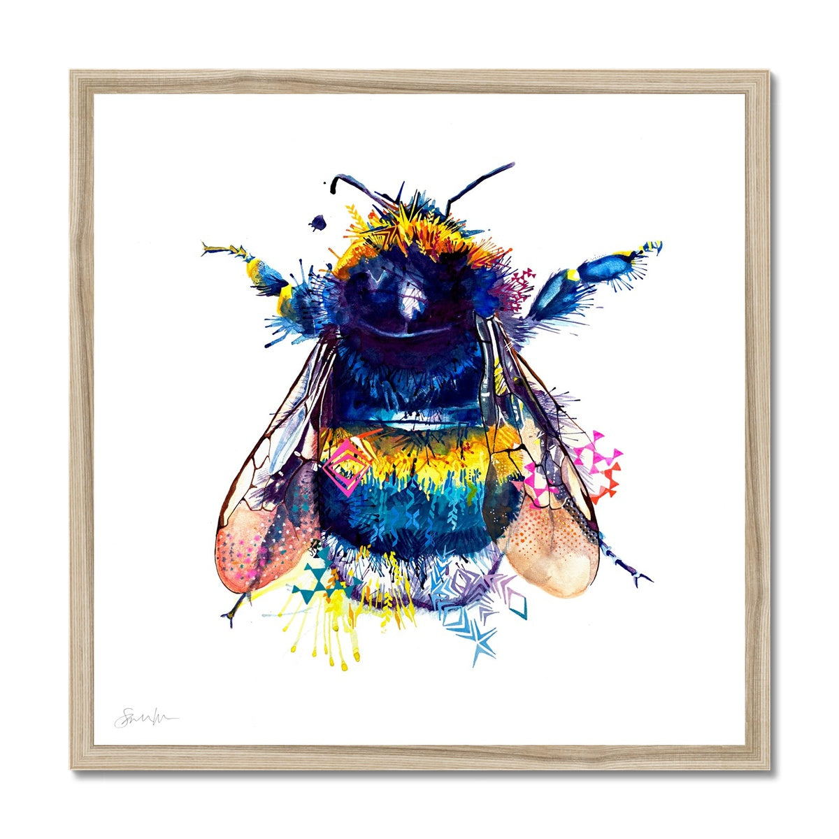 Bee artwork on sale