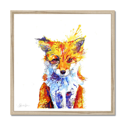 Fox of Delights Framed Print-Fine art-Sarah Taylor Art