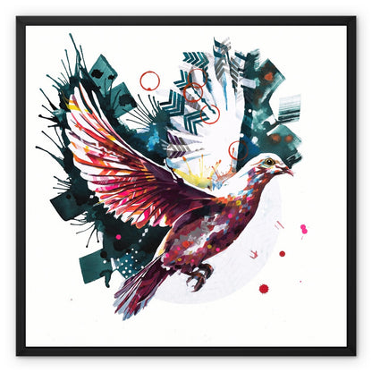 The Dove from Above Framed Canvas-Fine art-Sarah Taylor Art