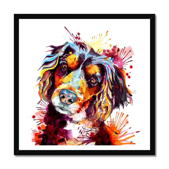 Dog Drawings | Dog Portrait | Sarah Taylor | Pet Portrait Artists | Pet Portraits | Art Commissions | Framed Prints | Wall Prints | Living Room Wall 