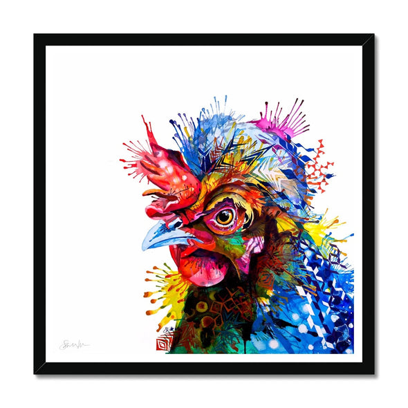Wall Art | Framed Prints | Sarah Taylor | Modern Art | Framed Wall Art | Pet Portraits | Abstract Art | Framed Art | Bright Wall Art | Colourful Animal Art