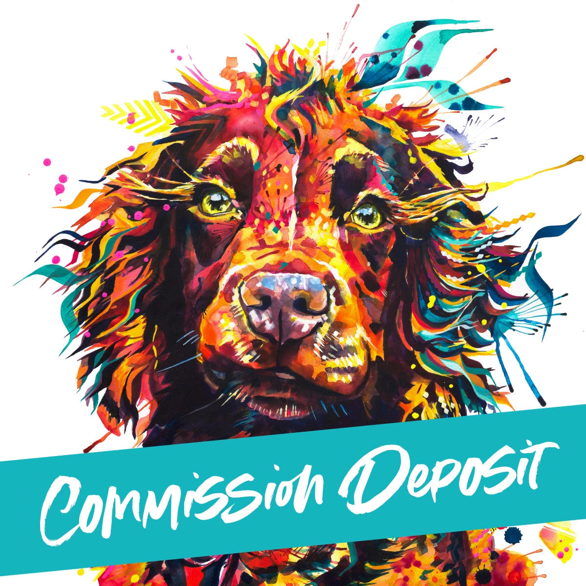 Dog Drawings | Dog Portrait | Pet Portrait | Framed Prints | Wall Prints | Living Room Wall Art