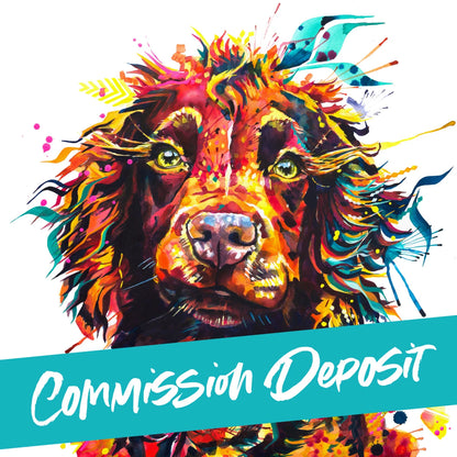 Dog Drawings | Dog Portrait | Pet Portrait | Framed Prints | Wall Prints | Living Room Wall Art