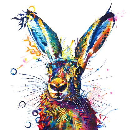 Rabbit Prints | Wall Art | Modern Art | Pet Portrait Artists | Framed Prints | Animal Print | Commission Artist Painting