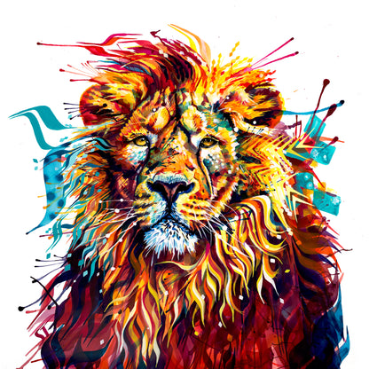Rory the lion Canvas
