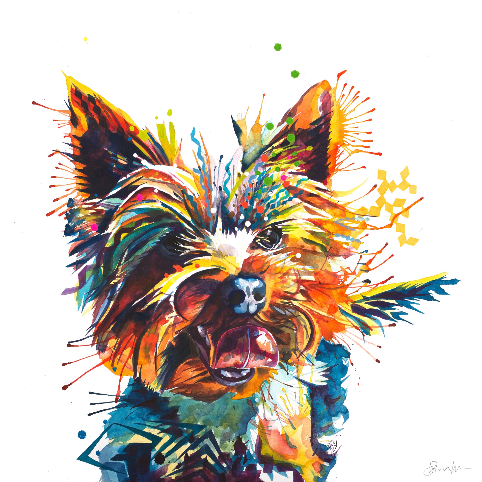Dog Drawings | Dog Portrait Artists UK | Sarah Taylor | Wall Art | Pet Portrait Artists | 