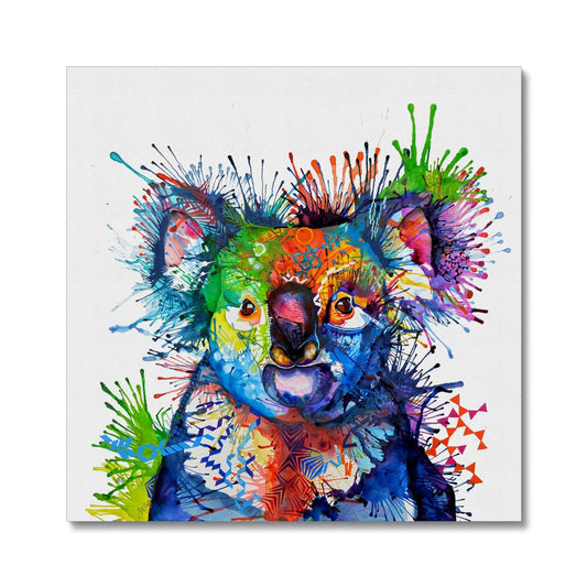 Kylie Koala Canvas-Fine art-Sarah Taylor Art
