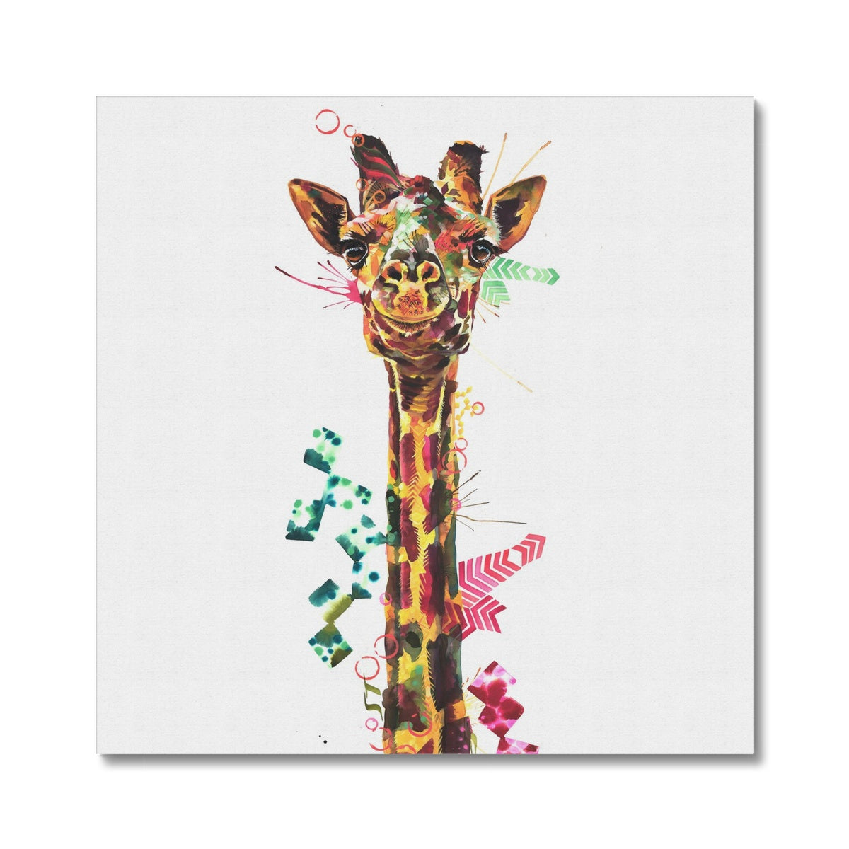 Gerald the Giraffe Canvas