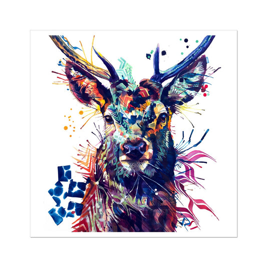 Stanley the Stag Fine Art Print