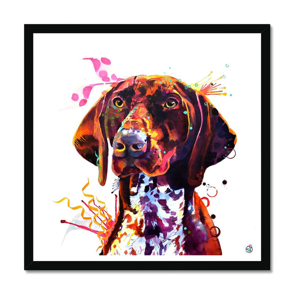 Wallart | Dog Drawings | Dog Portrait | Framed Prints | Wall Art Living Room
