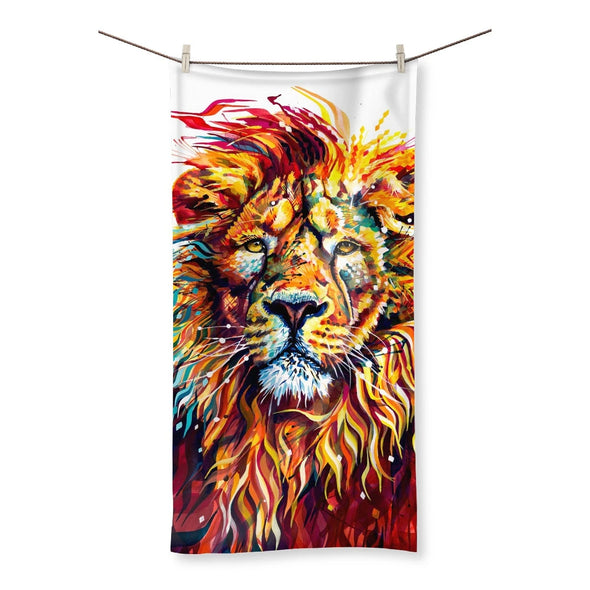 Lion Artwork | Animal Art | Pet Portrait Artist | Colourful Animal Art | Animal Portraits